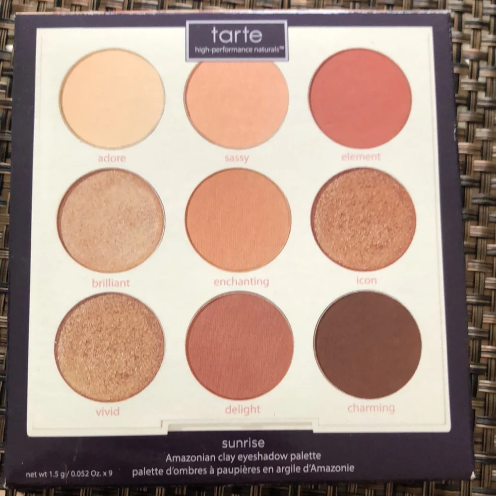 Tarte Sunrise Amazonian Clay Eyeshadow Palette - Warm Neutral Shades